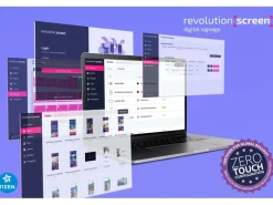 revolutionSCREEN Digital Signage Software revolutionScreen Enterprise 1 Jahr