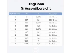 RingConn Smart Ring Gen3, Gr.11 Brushed Silber