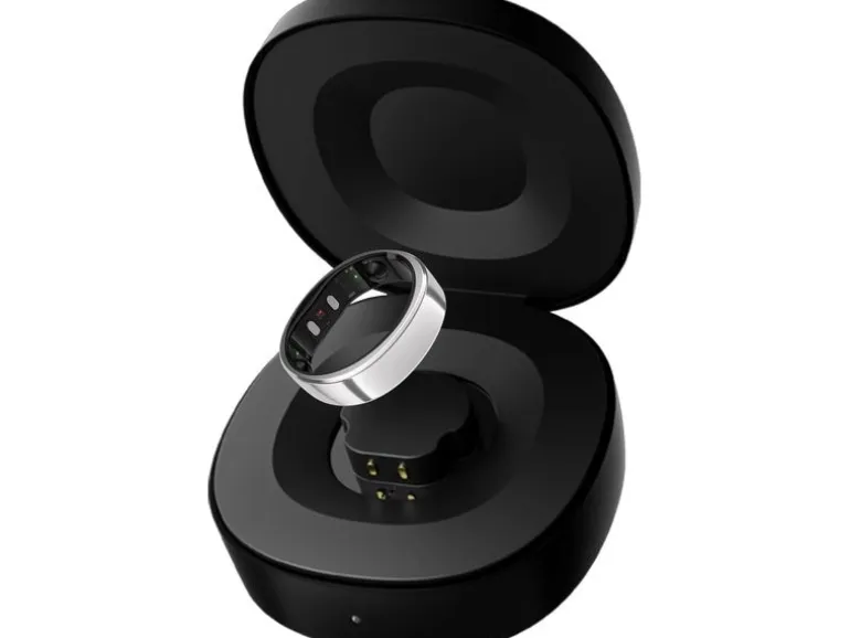 RingConn Smart Ring, Gen 2, Grösse 10, Moonlight Silver