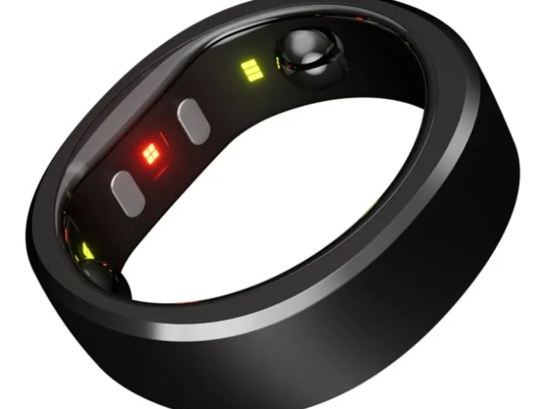 RingConn Smart Ring, Gen 2, Grösse 10, Midnight Black