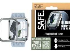 SAFE. Displayschutz Bling Bumper Silver 46 mm