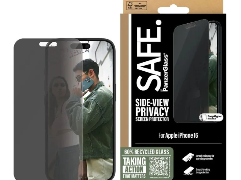 SAFE. Displayschutz Ultra Wide Fit Privacy iPhone 15/iPhone 16