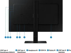 Samsung Monitor ViewFinity S6 LS24D600EAUXEN