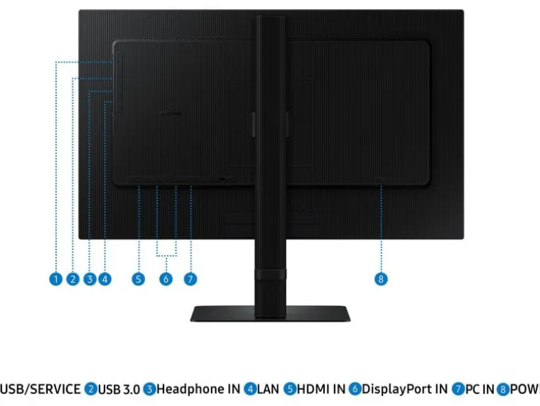 Samsung Monitor ViewFinity S6 LS24D600UAUXEN
