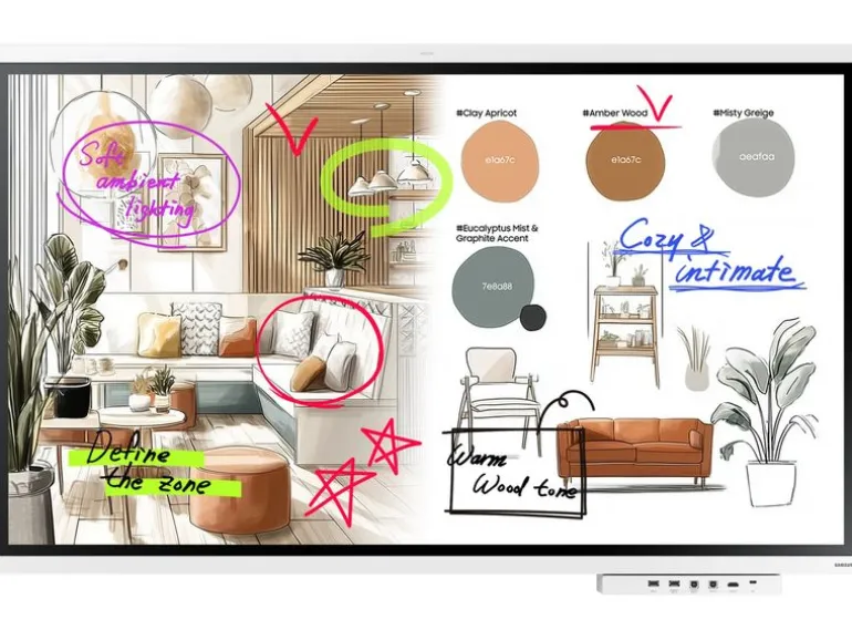 Samsung Touch Display Flip WM65FX Infrarot 65 "