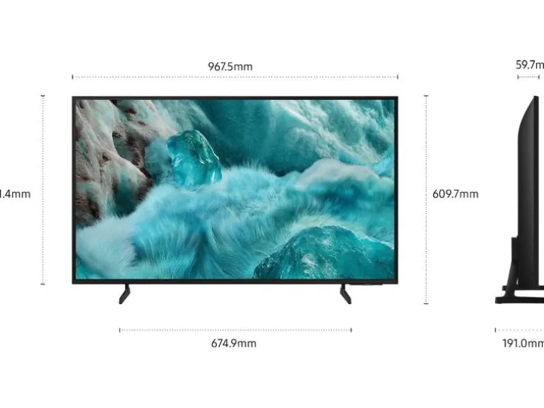 Samsung TV QE43Q7F 43'' Q7F QLED 4K AI TV, 2025