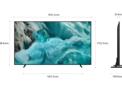 Samsung TV QE85Q7F 85'' Q7F QLED 4K AI TV, 2025
