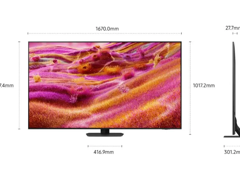 Samsung TV QE75QN90F 75'' QN90F Neo QLED 4K Mini LED AI TV, 2025