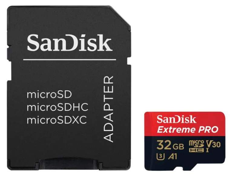 SanDisk microSDHC-Karte Extreme Pro UHS-I V30 32 GB