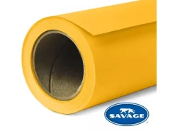 Savage Hintergrund Papier 2.72 x 11m Deep Yellow