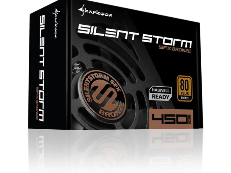 Sharkoon Netzteil SilentStorm SFX Bronze 450 W