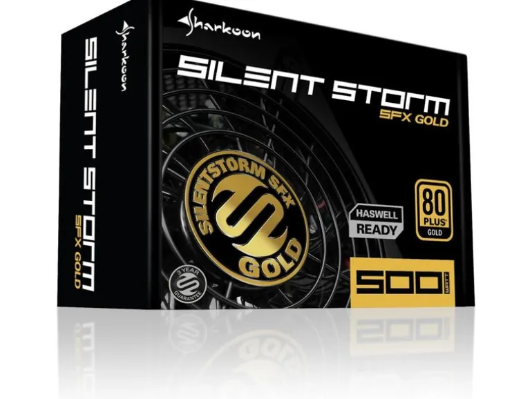 Sharkoon Netzteil SilentStorm SFX Gold 500 W