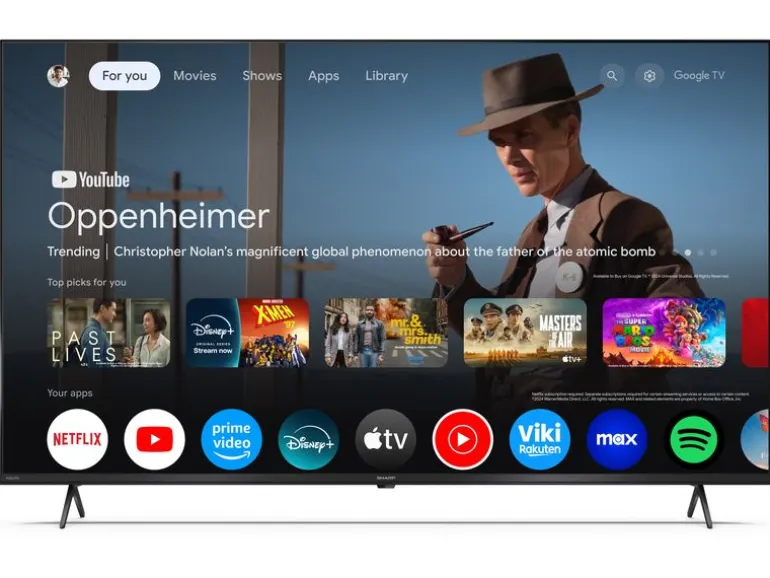 Sharp TV 55HP5465E 55", 3840 x 2160 (Ultra HD 4K), QLED