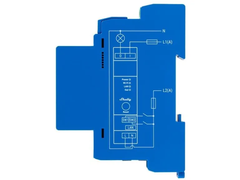 Shelly WLAN-Schaltaktor Shelly Pro 1