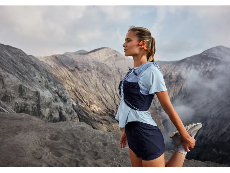 Shokz Bone Conduction Kopfhörer OpenRun Pro 2 USB-C Orange