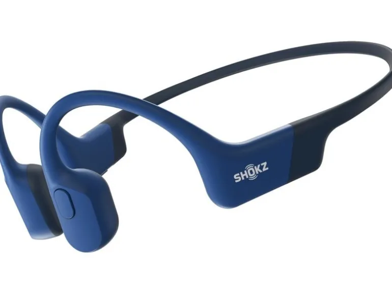 Shokz Bone Conduction Kopfhörer OpenRun USB-C Blau