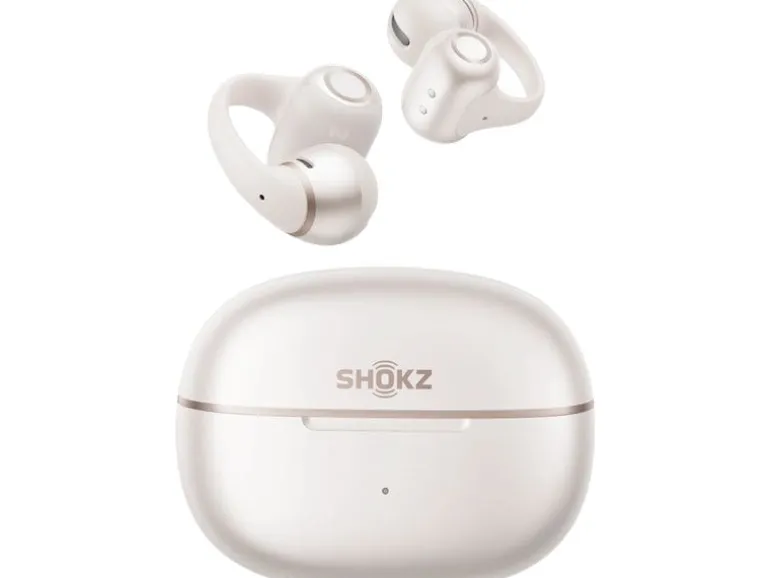 Shokz Open-Ear Kopfhörer OpenDots 2 Schwarz; Weiss