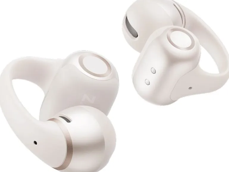 Shokz Open-Ear Kopfhörer OpenDots 2 Schwarz; Weiss