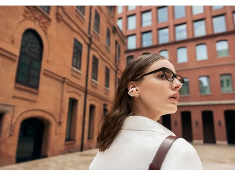 Shokz Open-Ear Kopfhörer OpenDots 2 Schwarz; Weiss