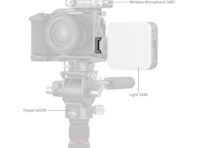 Smallrig Adapter Anti-Twist Cold Shoe Mount Support 2 Stück