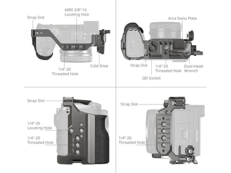 Smallrig Cage Sony Alpha 6700 Kit