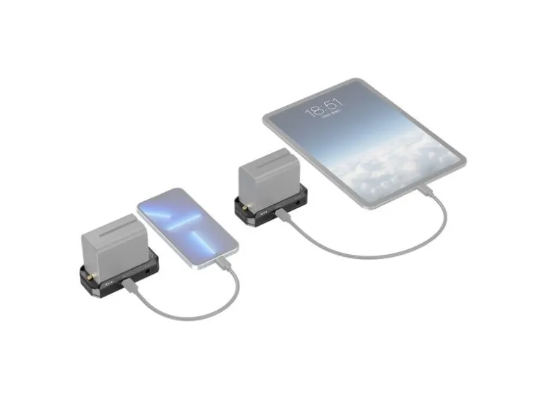 Smallrig NP-F Batterieadapter-Montageplatte (Advanced Edition)