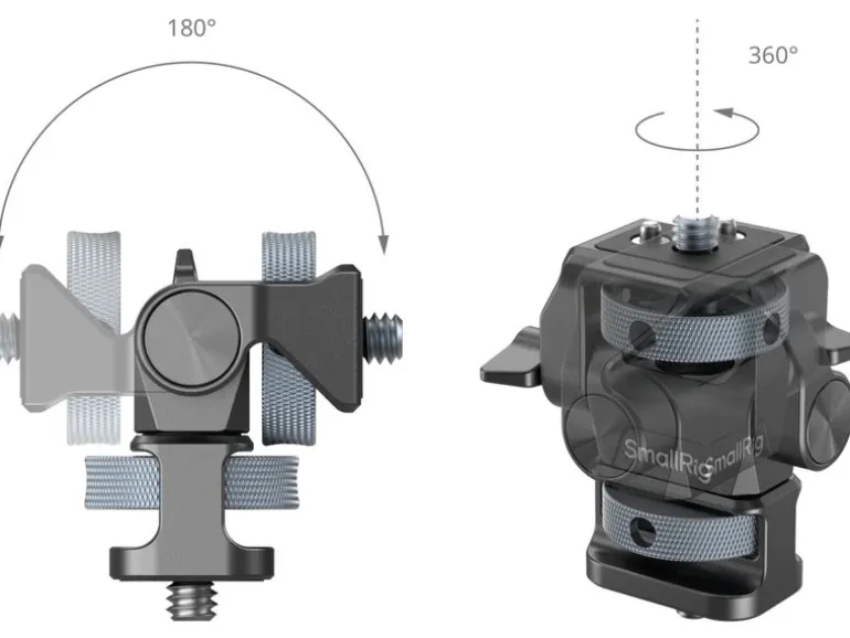 Smallrig Schwenk- und neigbare Monitorhalterung mit 1/4"-20-Schrauben