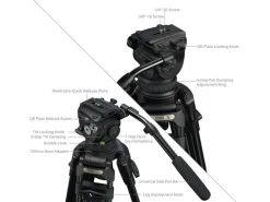 Smallrig Stativ FSD18 FreeSpeed Kohlefaser Heavy-Duty
