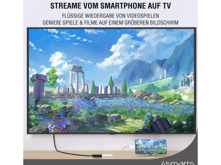 4smarts Adapter 4K 60Hz USB Type-C - HDMI