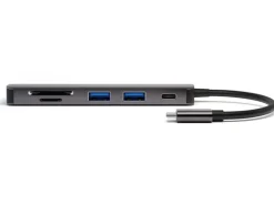 4smarts Dockingstation 6in1 Hub USB-C – HDMI/USB-A/SD/PD