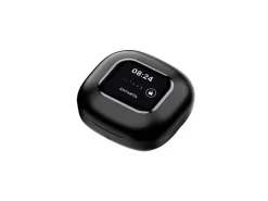 4smarts Open-Ear Bluetooth Kopfhörer SkyBuds AI Screen, Schwarz