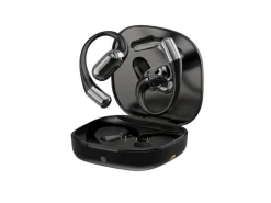 4smarts Open-Ear Bluetooth Kopfhörer SkyBuds AI Screen, Schwarz