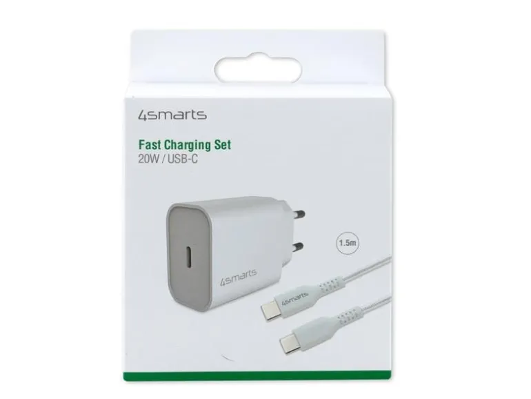 4smarts USB-Wandladegerät VoltPlug PD 20W + USB-C