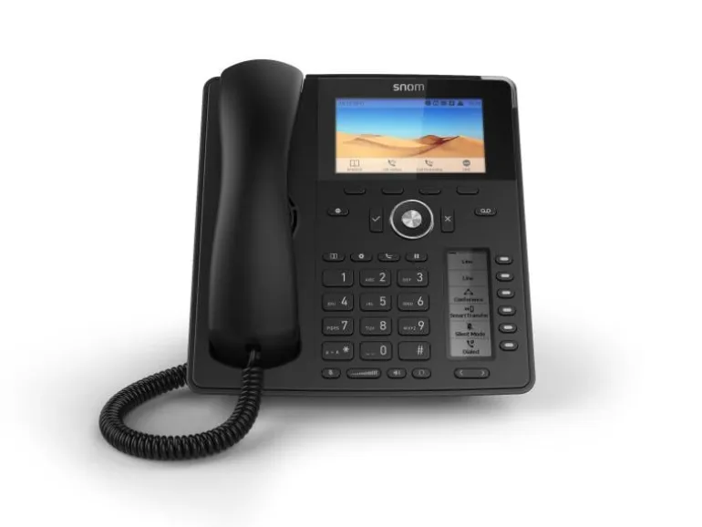 snom Tischtelefon D785N Schwarz