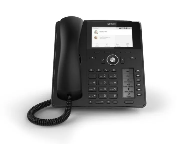 snom Tischtelefon D785N Schwarz