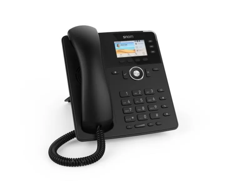 snom Tischtelefon D717 Schwarz