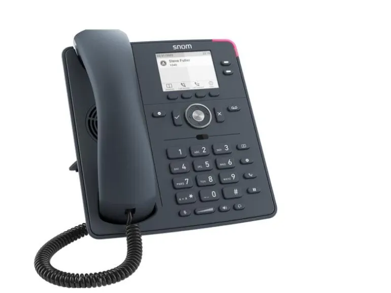 snom Tischtelefon D150 Schwarz
