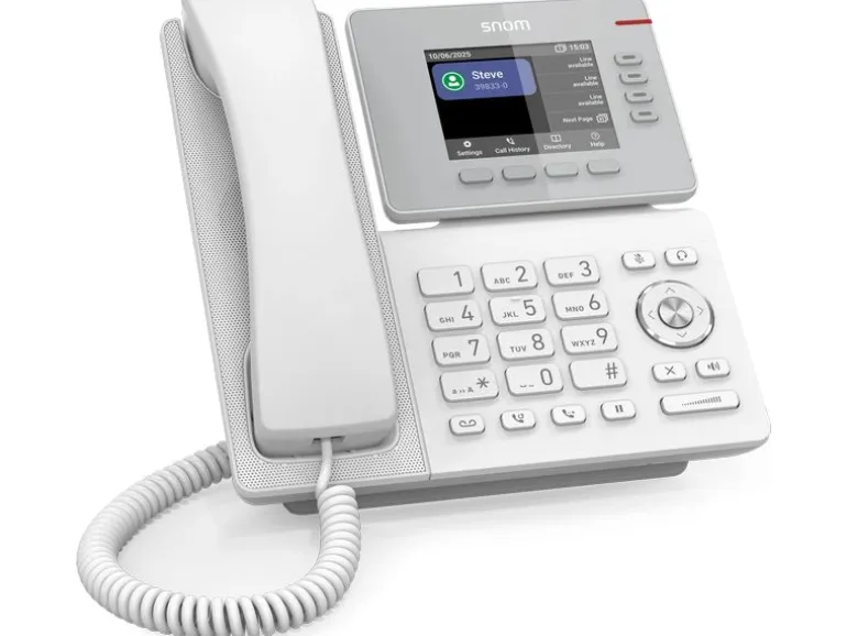 snom Tischtelefon D810W Weiss