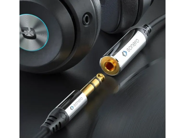 sonero Audio-Kabel 3.5 mm Klinke - 6.3 mm Klinke 0.25 m