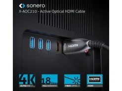 sonero Kabel Premium Zert. Aktiv HDMI 15 m
