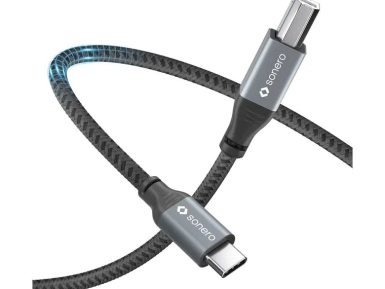 sonero USB 2.0-Kabel USB-C - USB-B 2 m