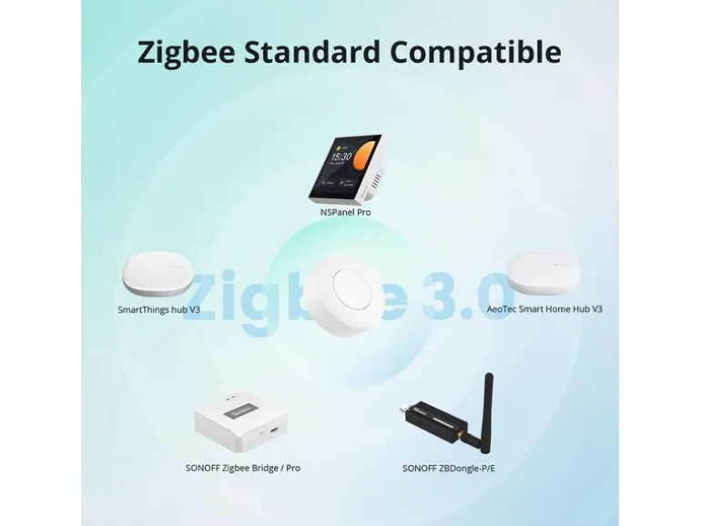 SONOFF Zigbee Wireless-Schalter SNZB-01P DC 3 V