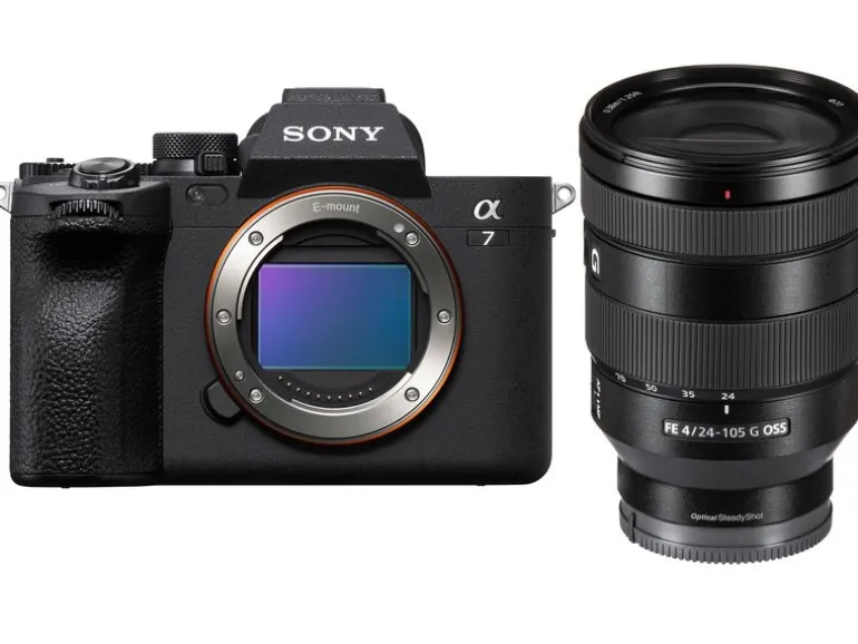Sony Fotokamera A7 IV + FE 24-105 mm F4 G OSS