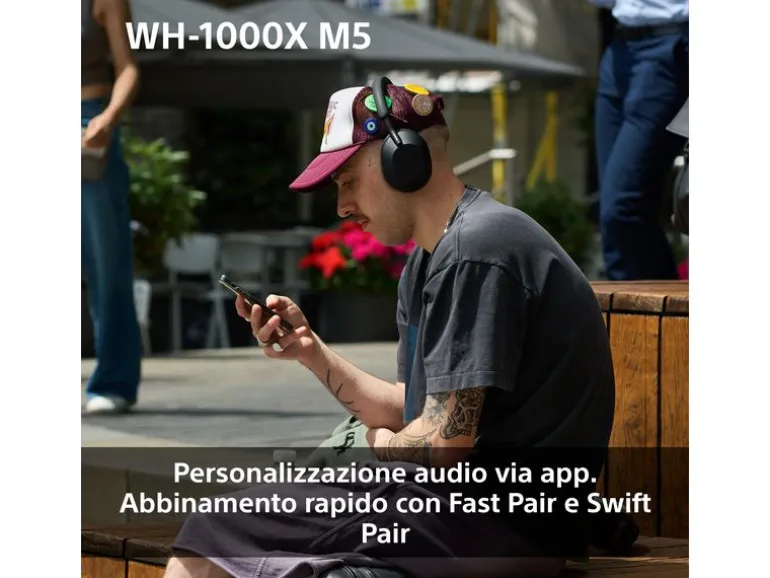 Sony Wireless Over-Ear-Kopfhörer WH-1000XM5 Schwarz