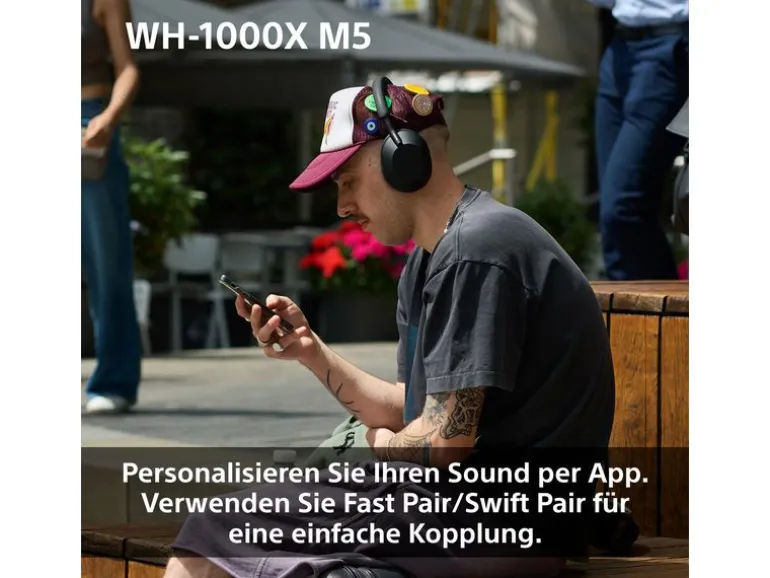 Sony Wireless Over-Ear-Kopfhörer WH-1000XM5 Schwarz