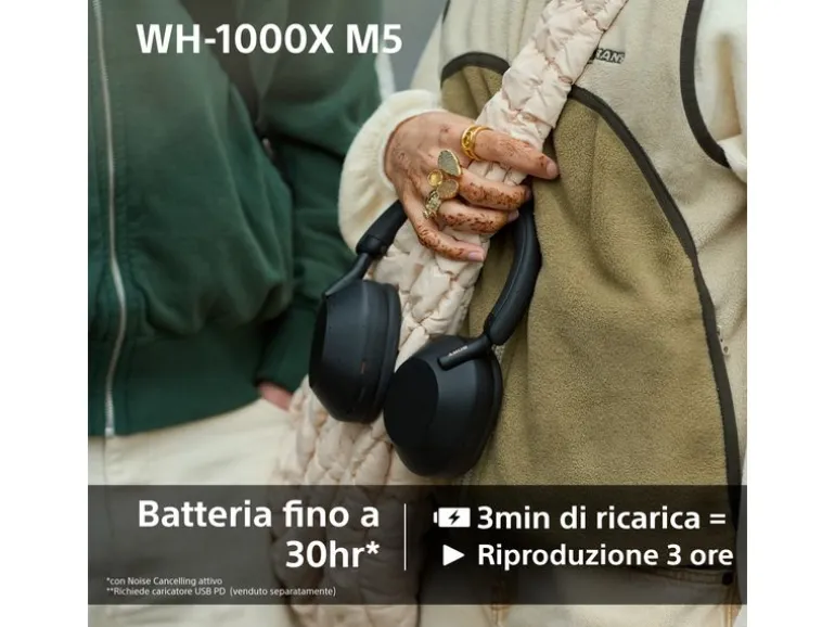 Sony Wireless Over-Ear-Kopfhörer WH-1000XM5 Schwarz
