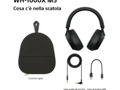 Sony Wireless Over-Ear-Kopfhörer WH-1000XM5 Schwarz