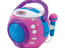 soundmaster MP3 Player KCD1600 Blau; Pink