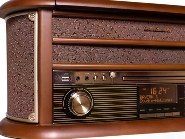 soundmaster Stereoanlage NR565DAB Braun