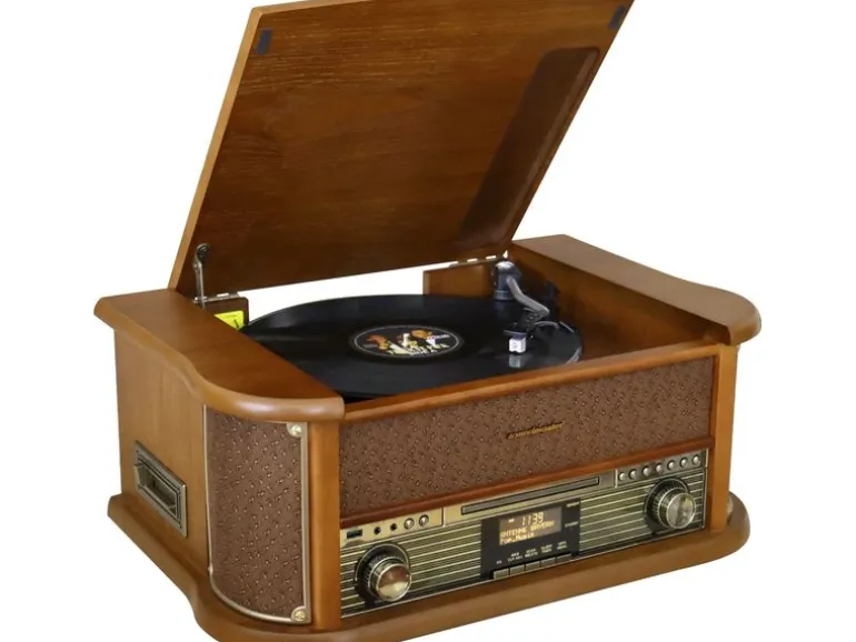 soundmaster Stereoanlage NR566BR Braun